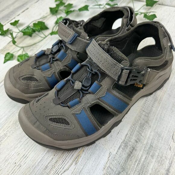 Teva Omnium 2 Brown Blue Men Quick Dry Outdoors Water Shoes Sandals 1019180-BNGC main image 10